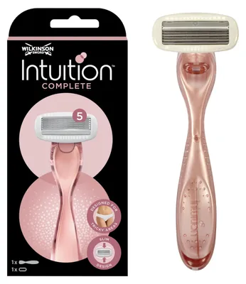 Produktbild von Wilkinson Sword - Intuition Complete Rasierer für Frauen, Rasiergriff + 1 Rasier