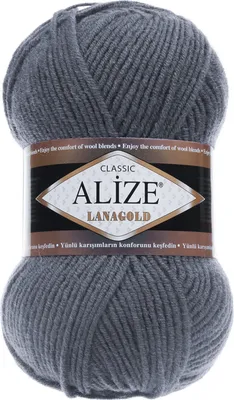 Produktbild von ALIZE Lanagold 100g 49% Wolle Strickgarn Winterwolle Schurwolle Farbwahl