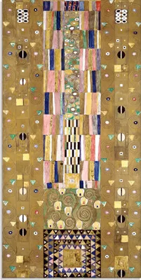 Produktbild von ARTland Glasbild Werkvorlage zum Stocletfries. Schmalwand Größe: 50x100 cm
