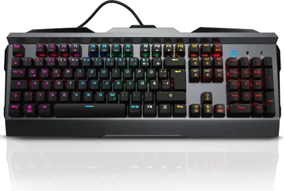 Produktbild von Titanwolf mechanische Gaming Tastatur „Invader“ Aluminium Gehäuse / RGB LED Beleuchtung