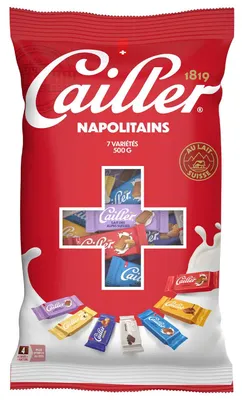 Produktbild von Cailler Napolitains, 500 g, Eier, Milch, Nüsse