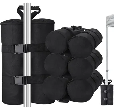 Image de Lot de 4 sacs de sable pour tente et parasol