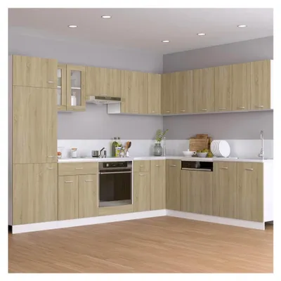 Produktbild von Ofenschrank Sonoma Eiche 60x46x81,5 cm