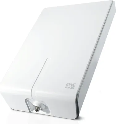 Zdjęcie produktu dla One For All Professional Outdoor SV 9455, Biały, 10 m, 52 dB, DVB-T, DVB-T2, DAB, DAB+, 45000 m