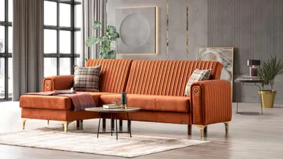 Produktbild von Stilvolles Ecksofa L-Form Modernes Design für Komfort und elegantes Wohnen