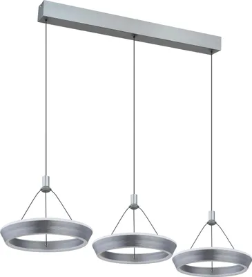 Produktbild von Globo Lighting Hängeleuchte Metall grau matt, LED
