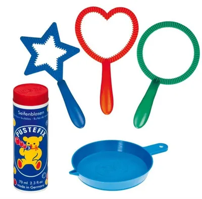 Produktbild von Pustefix 3 Bubble Ringe Seifenblasen