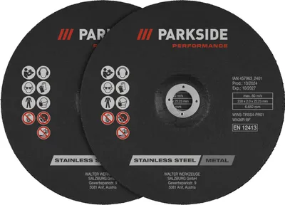 Produktbild von PARKSIDE PERFORMANCE® Winkelschleiferzubehör 230mm