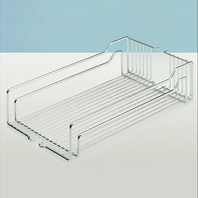 Produktbild von Hettich Hochschrank-Einhängekorb Dispensa 73564 mit 2-fach Reling KB 300mm, Stahl