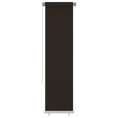 Image de vidaXL Store extérieur 60x230 cm brun HDPE