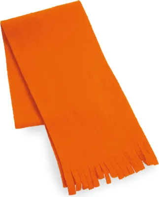 Produktbild von Plüschschal Orange. 160 cm x 20 cm Karneval Fasching Halloween Party Cosplay