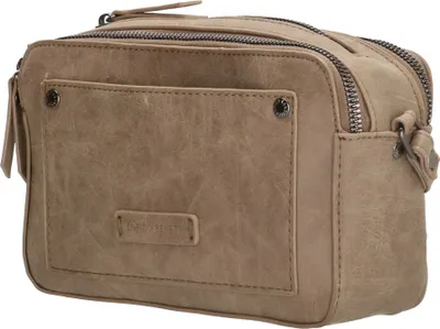 Produktbild von Damen Tasche Schultertasche Umhängetasche Crossover BagHandtasche Mitteltaupe