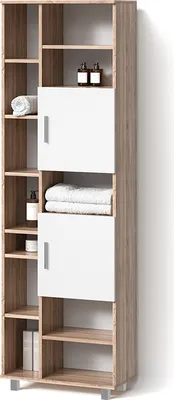 Produktbild von Badschrank Livinity Eisak Sonoma 60 x 190 cm, Model 52515