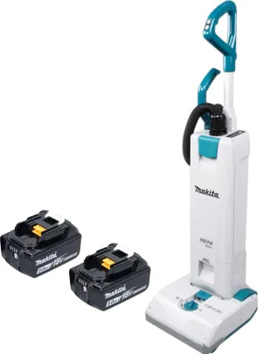 Produktbild von Makita DVC 560 T2 Akku Staubsauger 36 V ( 2x 18 V ) 5 l Brushless + 2x Akku 5,0 Ah - ohne Ladegerät
