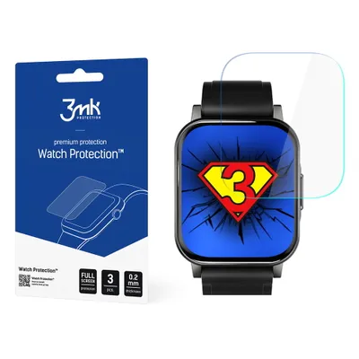 Produktbild von 3mk Display Schutzfolie Watch Protection für Haylou LS02 0,2mm (3 Stück)