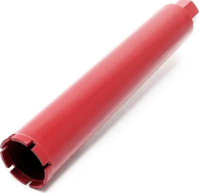 Produktbild von Wiltec Diamantbohrkrone ⌀71 mm 1 1/4 UNC 400 mm für Kernbohrgeräte, Kernbohrkrone aus Sintermetall, Nassbohrkrone, Trockenbohrkrone