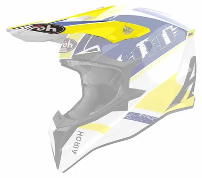 Zdjęcie produktu dla Kask Airoh WRAAAP Feel Yellow Blue