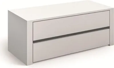 Immagine prodotto di Cassettiera interna per armadio 2 cassetti colore bianco 83,6x44,5x43H Alice836
