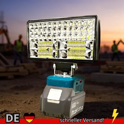 Produktbild von Für Makita 18V Li-Ion Batterie Fall Bl1830 Lithium-Zelle Pack Typ C USB