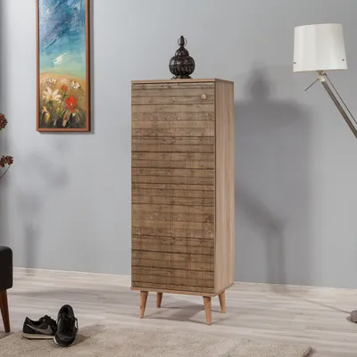 Immagine prodotto di Skye Decor, Filinta- Filinta KLN, Sonomo, scarpiere, 135x50x38 cm, pannello truciolare rivestito al 100% in melamina