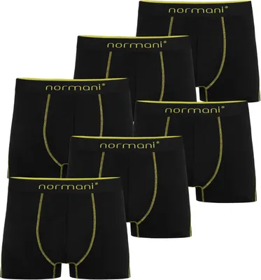 Produktbild von normani 6 Herren Baumwoll-Boxershorts