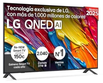 Imagen del producto de Lg 65Qned82A6B Tv 65" Qned Smart Tv 4K Ia