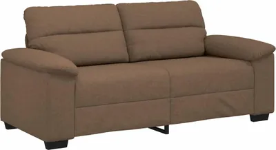 Obrázek produktu pro Dvoumístná pohovka hnědá 180 x 81 x 84 cm látka