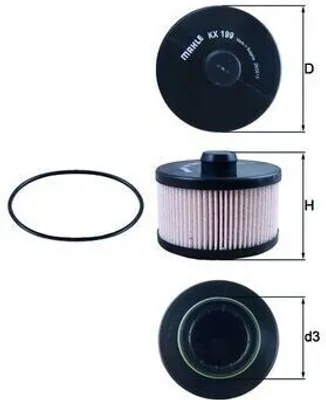 Immagine prodotto di Filtro carburante KNECHT KX 199D