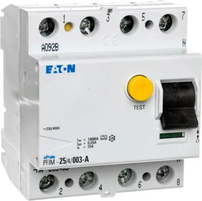 Image de Disjoncteur différentiel Eaton (PFIM-25/4/003-A-MW)