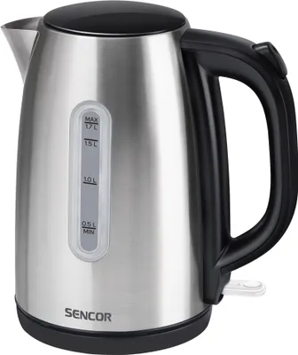 Obrázek produktu pro SENCOR SWK 1720BK Rychlovarná Konvice, objem 1,7 l, příkon 2 200 W, vodoznak, trojnásobné bezpečnostní jištění, středový 360° konektor