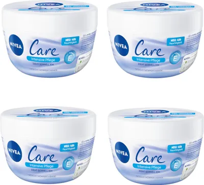 Zdjęcie produktu dla Nivea Creme Care Intensywna Pielęgnacja Ciała i Twarzy 200ml 4-pak