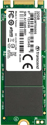 Produktbild von Transcend M.2 SSD 600S, 32 GB, M.2, 280 MB/s, 6 Gbit/s