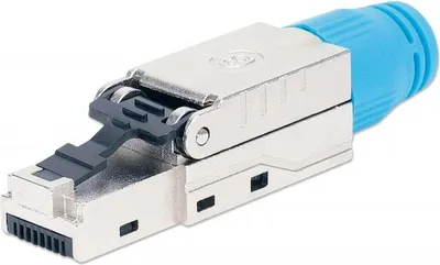 Produktbild von INTELLINET CAT8.1 40G RJ45-Feldstecker STP und werkzeuglos