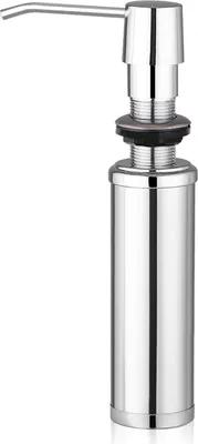 Produktbild von 250 ml Edelstahl-Flüssigseifenspenderflasche für Küche, Bad, Dusche, Lotion und Shampoo