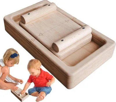 Productafbeelding van Trainingsbord - Krachtuitdaging - Vingerkracht Bouwen - Houten Vingergreep - 0.99 cm - Niet gespecificeerd