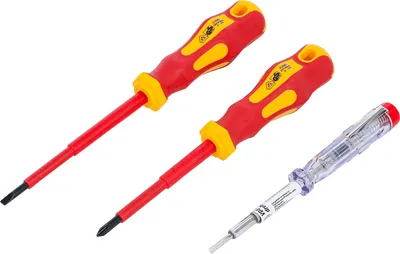 Produktbild von BGS technic VDE Screwdriver Set, 146 mm, 146 g