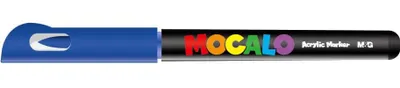 Zdjęcie produktu dla Marker akrylowy pędzelkowy Mocalo niebieski szafirowy M&G - 609