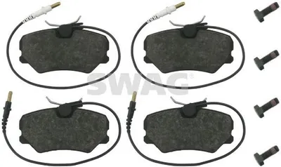 Produktbild von SWAG Bremsbeläge Satz Vorne Bremsklötze für CITROËN C3 I Schrägheck (FC, FN) 62 91 6258