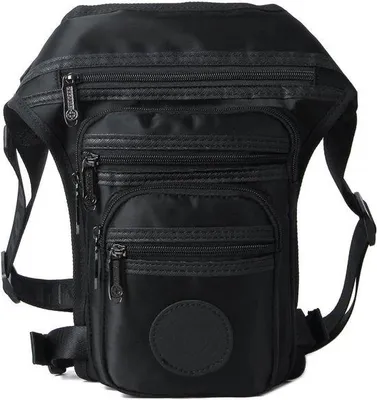 Produktbild von Famanu Nylon Taille Pack mit wasserabweisendem Design - Schwarz