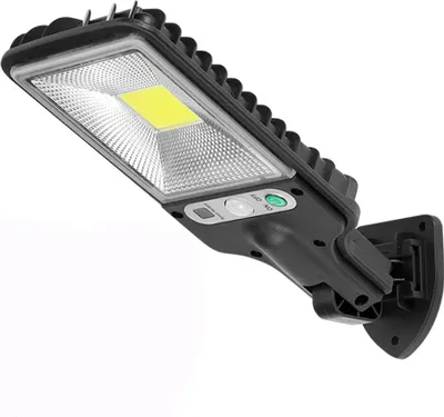 Produktbild von Außen LED Solar Lampe Garten Straßenleuchte 3 Lichtmodi Bewegungssensor Wandleuchte Straßenlampe