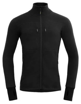 Produktbild von EGGA Grid Merino Jacket Man schwarz L - caviar