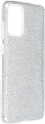 Produktbild von König Design Hülle kompatibel mit Samsung Galaxy S20 Plus Kunststoff Soft Handyhülle - Handy Case Silber