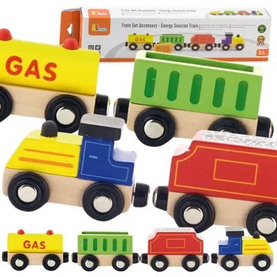 Produktbild von Viga Toys - Viga Zug Zubehör Set - Zug