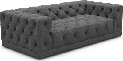 Produktbild von Strukturstoff 3-Sitzer Couch Meliva Anthrazit