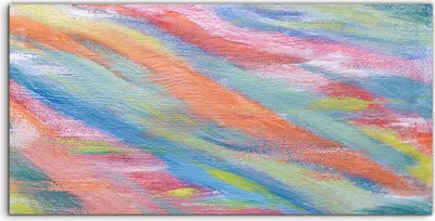Produktbild von Coloray Spritzschutz aus Glas 120x60  Wandkunst Küchenrückwand Foto Bild Aquarell farbenfroh abstrakt