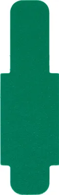 Produktbild von Stecksignale 12x40mm VE=50x50 Stück dunkelgrün