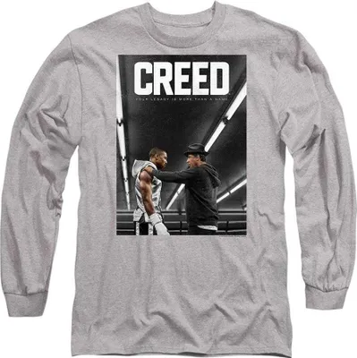 Produktbild von Creed - T-Shirt für Herren/Damen Uni, Langärmlig TV29226 (M) (Sportliches Heather)