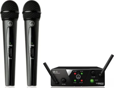 Image de AKG WMS40 Mini Dual Vocal Microphone 2-er Set