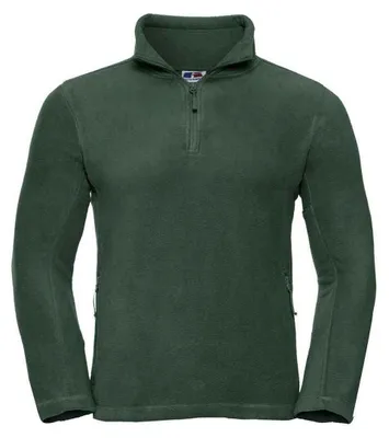 Immagine prodotto di Russell - Felpa con zip corta da uomo - Per attività all'aperto LT5719 (XL) (verde bottiglia)