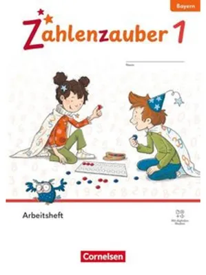 Immagine prodotto di Zahlenzauber 1. Jahrgangsstufe - Mathematik für Grundschulen - Ausgabe Bayern 2026 - Arbeitsheft - Mit Ziffernschreibkurs-Heft und digitalen Medien